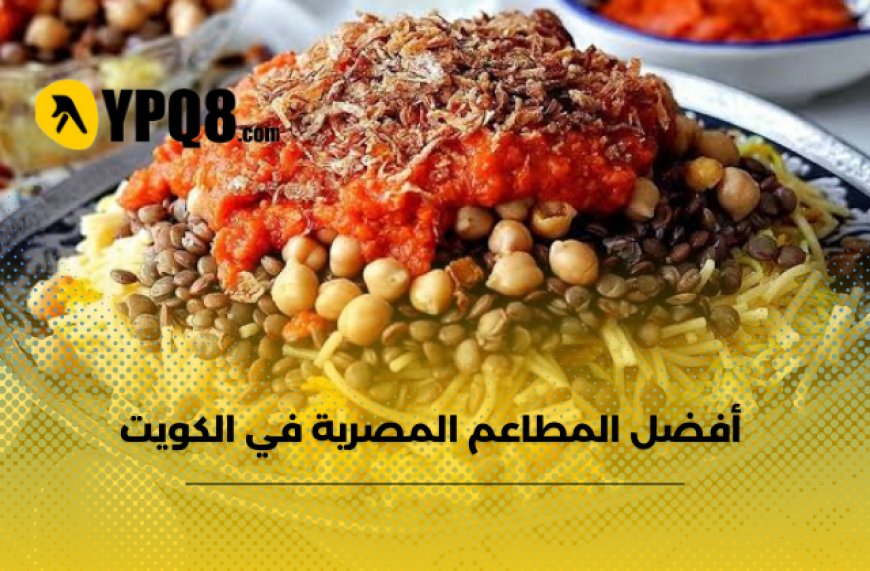 5 أكلات مصرية مشهورة وأفضل المطاعم التي تقدمها في الكويت